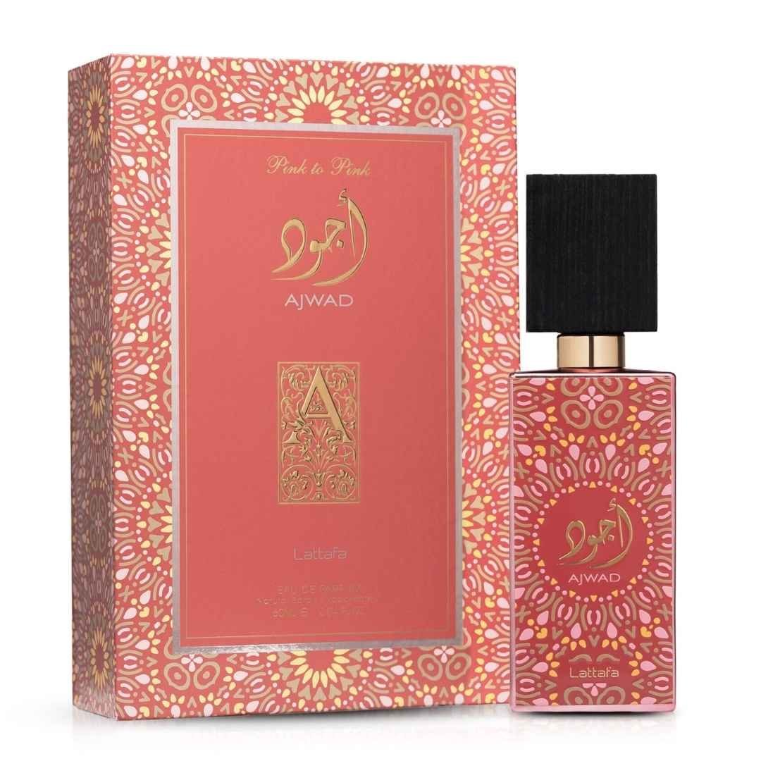 Ajwad pink 60 ml Ajwad Pink to Pink, Perfume Unisex, EDP 100ml , Lattafa