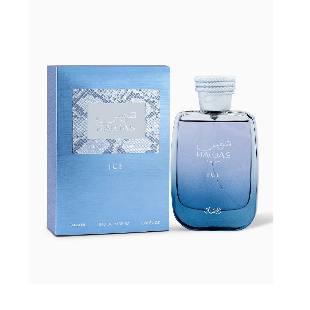 Hawas Ice Hawas Ice Perfume, Perfume Para Hombre, Eau de Parfum 100 ml - Rasasi