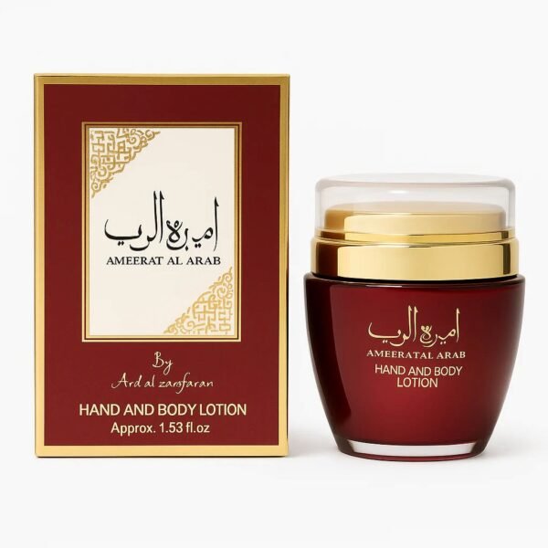 AMEERAT AL ARAB HAND AND BODY LOTION Ameerat Al Arab Loción para manos y cuerpo, crema hidratante 30 ml - Lattafa