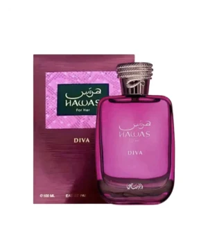 Hawas Diva, Perfume Para Mujer, EDP 100 ml - Rasasi