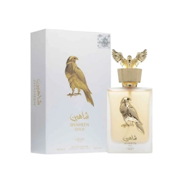 SHAHEEN-GOLD-1.jpg Shaheen Gold, Perfume Para Hombre, EDP 100 ml - Lattafa Pride